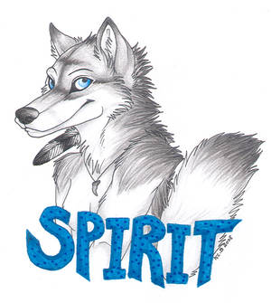 SpiritWolfen - Badge