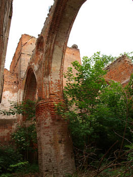medieval church ruins