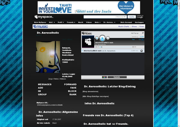 Myspace Design by DKowski on DeviantArt