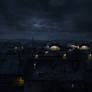 Vienna Night Matte Painting