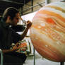 Jupiter model matte painting