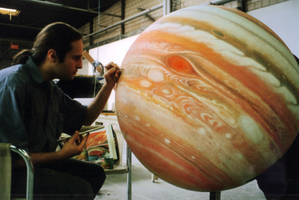 Jupiter model matte painting