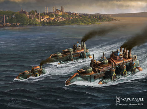 Dystopian Wars - Sultanate Battlefleet Anatolia