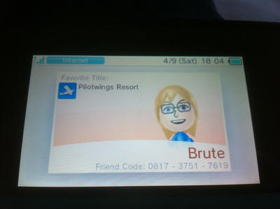 Nintendo Friend Code Sticker Nintendo 3DS Friend Code ID by brute-force06 on DeviantArt