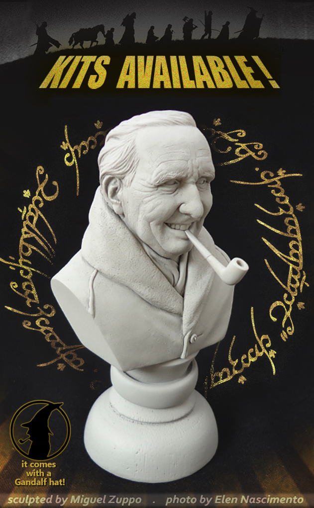 J.R.R.Tolkien mini bust (promo)