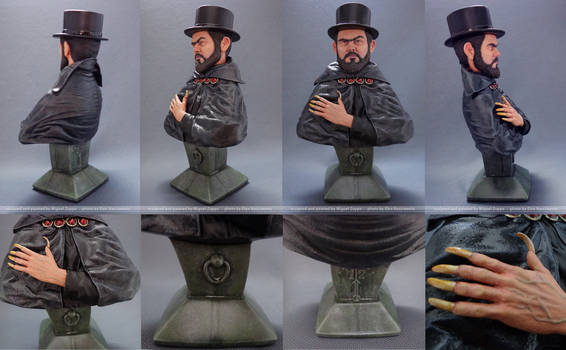 Coffin Joe - painted Mini BUst