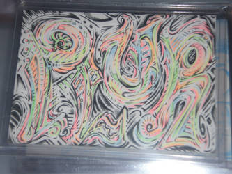 art card plur swirl