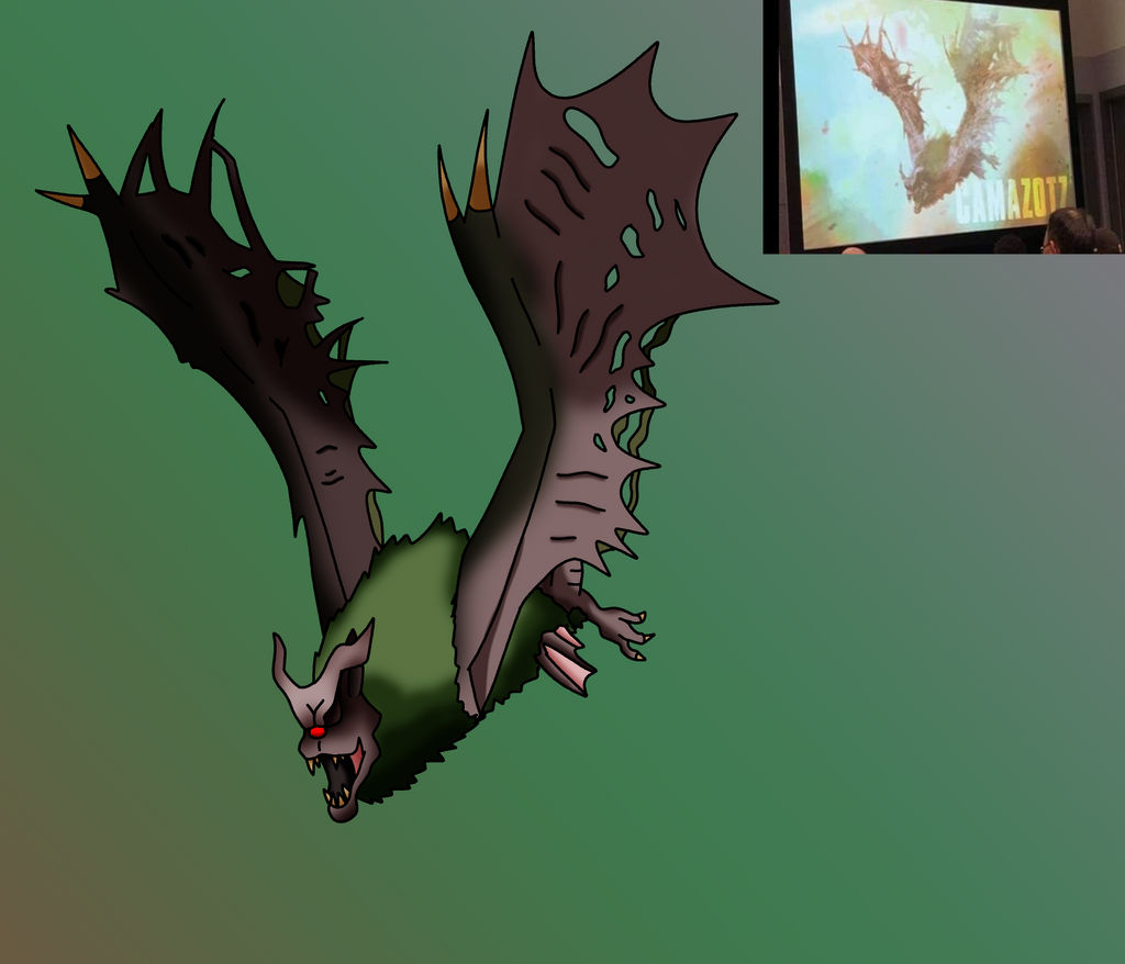 Titan Camazotz the 'Death Bat God' by TerryZillasaurus on DeviantArt