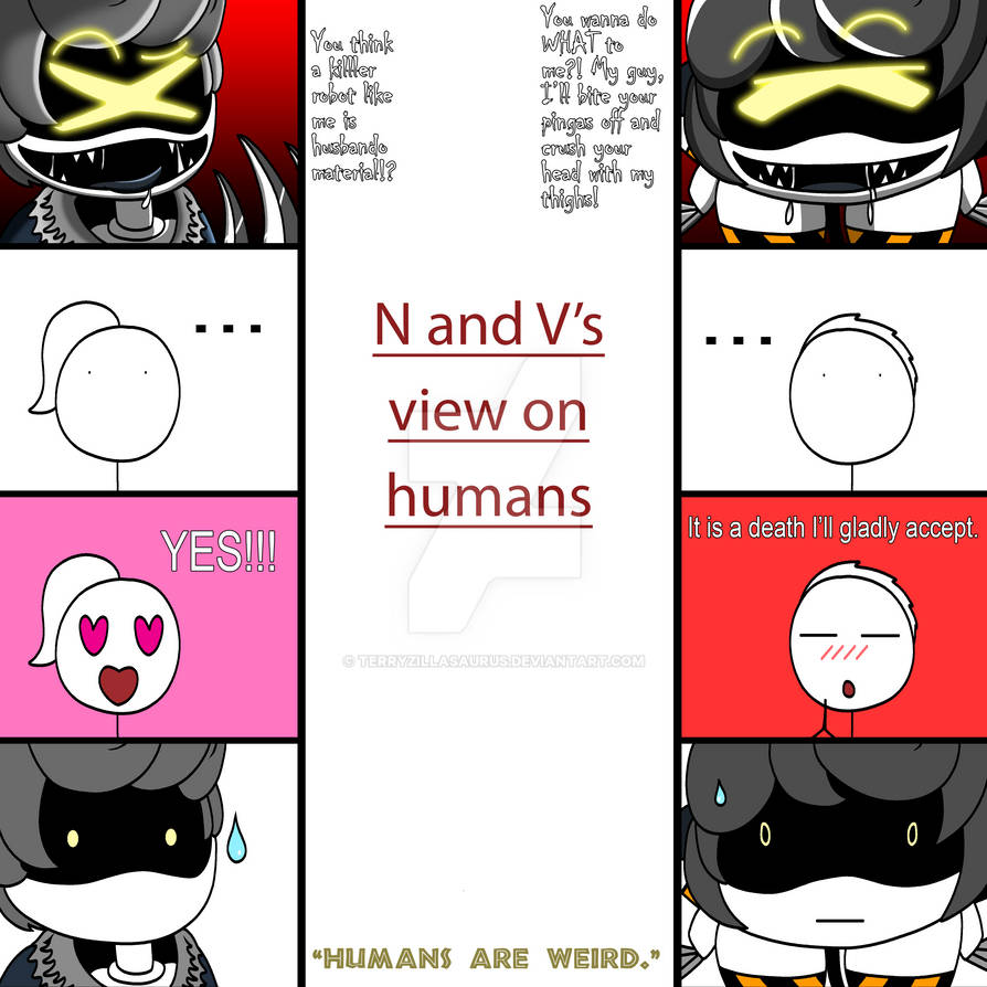 Murder Drones Comic by TerryZillasaurus on DeviantArt