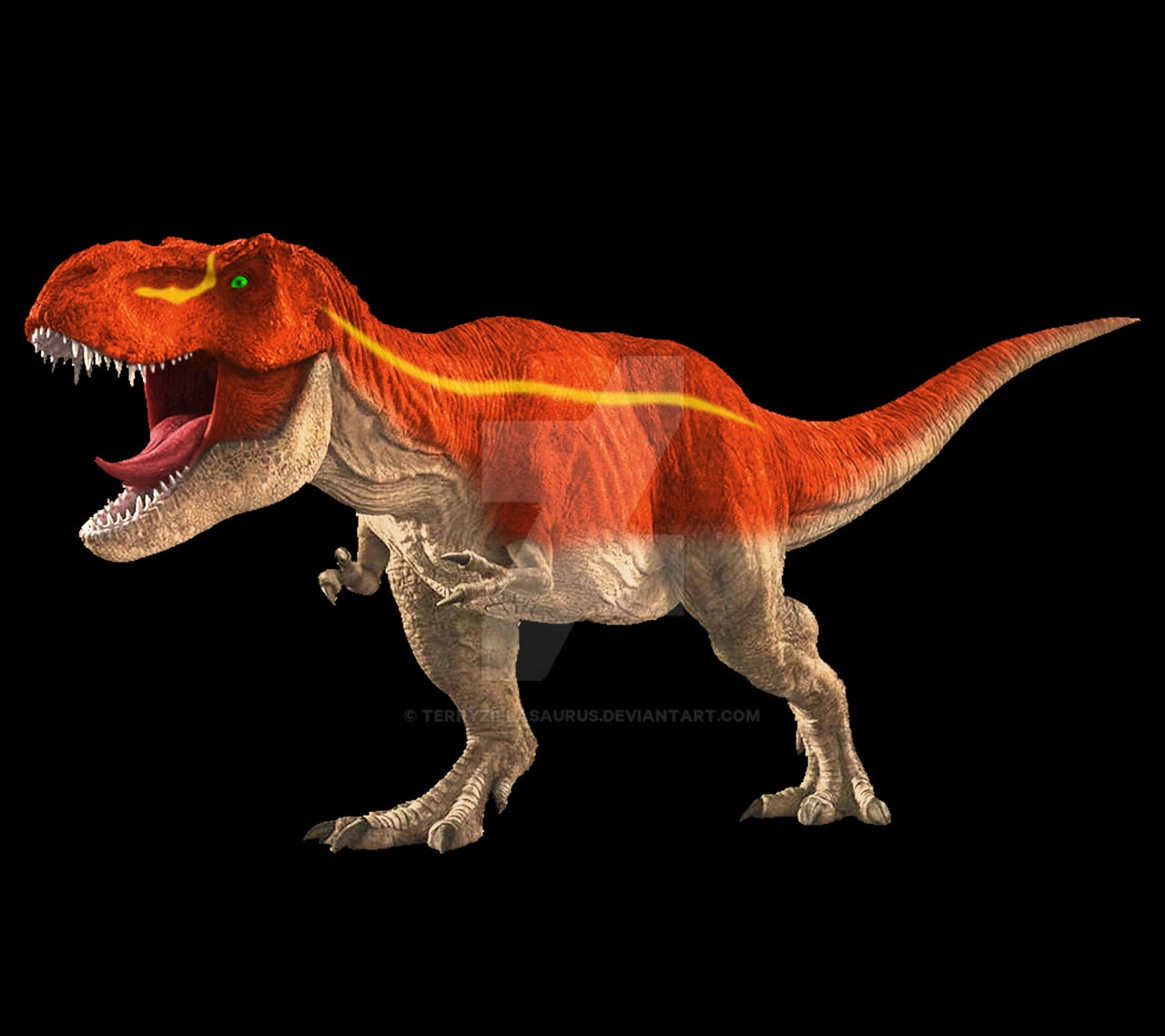 Rexy Design Rexy but with Terry's color scheme by TerryZillasaurus on DeviantArt