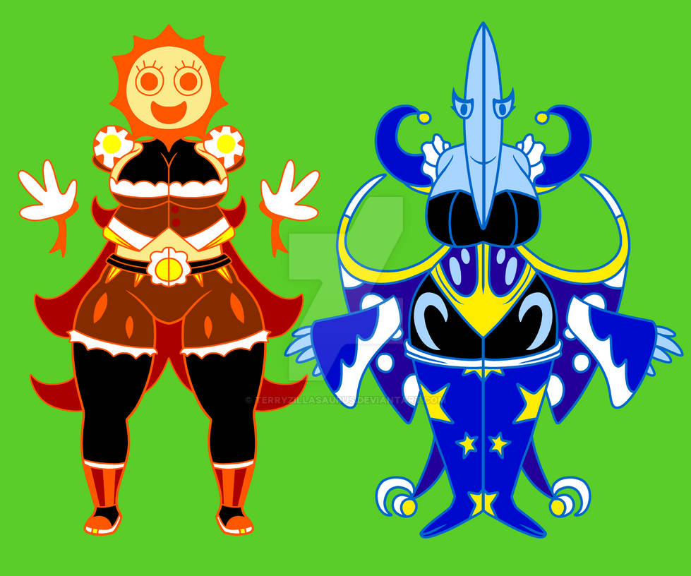 TADC Moon and Sun Body Designs 1 by TerryZillasaurus on DeviantArt