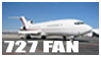 727 stamp by Aviation-nation