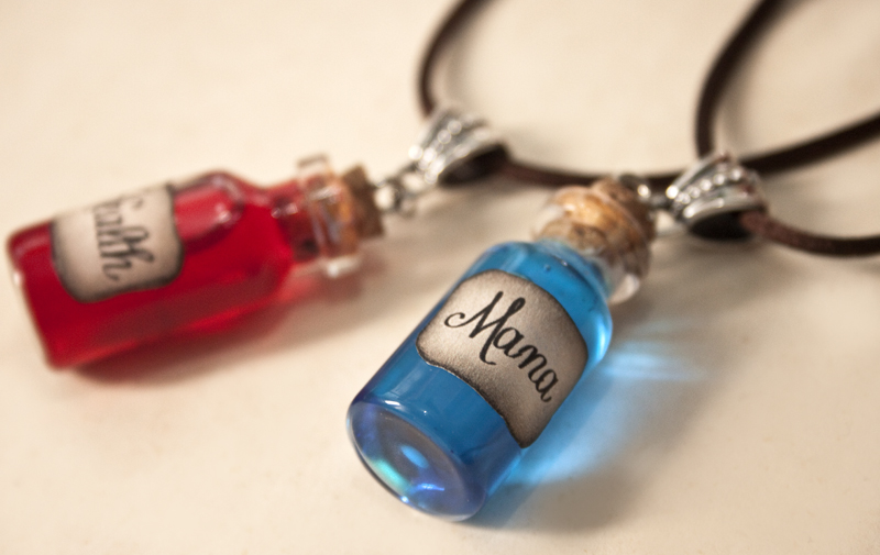 Health and Mana Potion Necklaces 2!