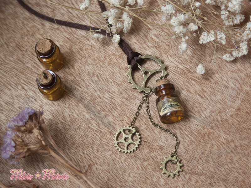 Steampunk Poison Necklace