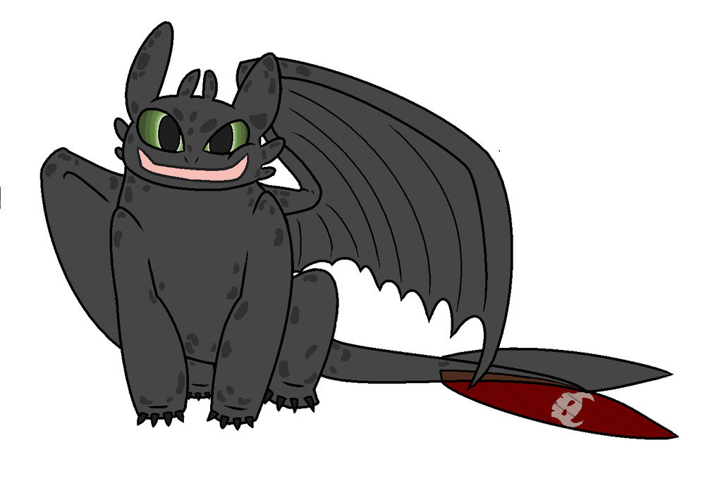 Toothless by DarkwolfRainbow on DeviantArt