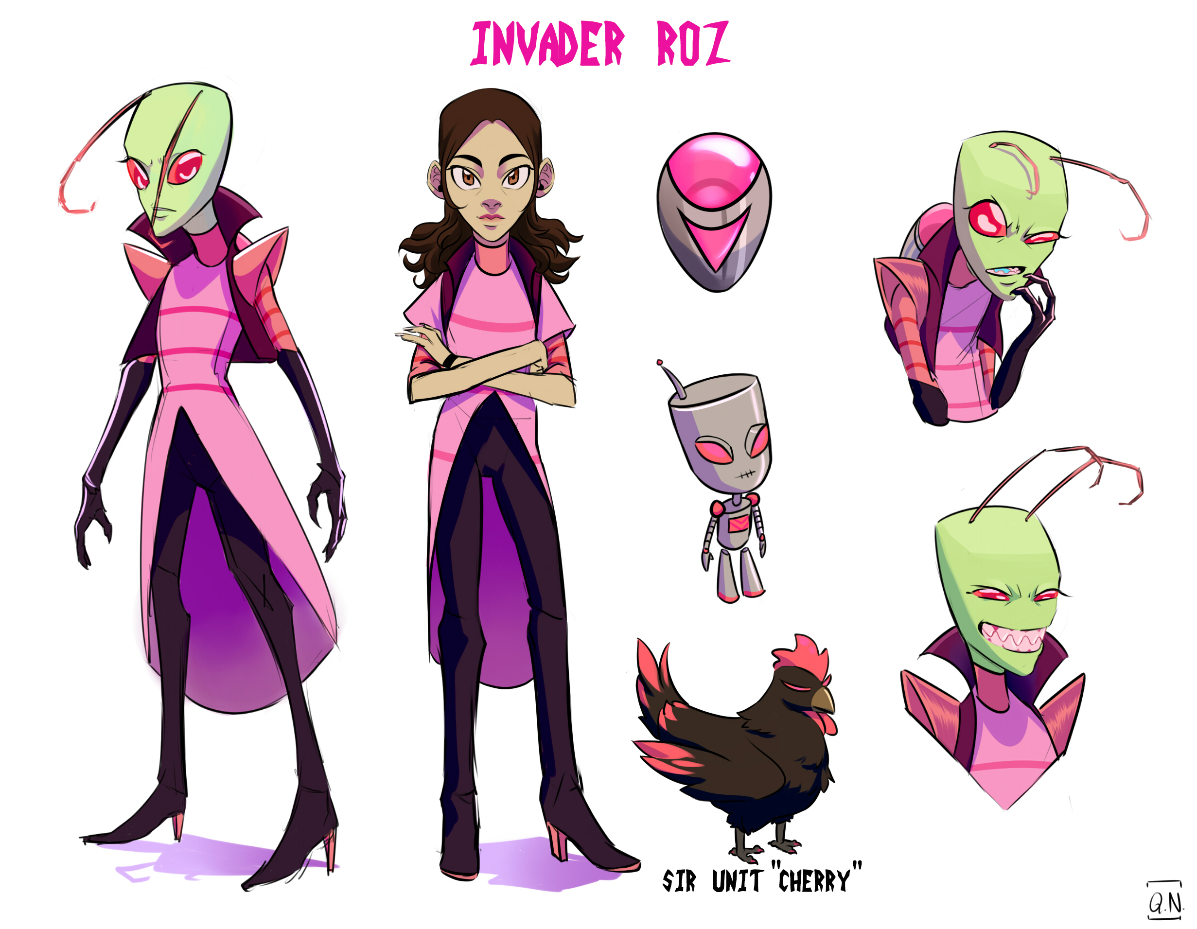 Roz by QUEINVAZORNIQUEZIM2 on DeviantArt