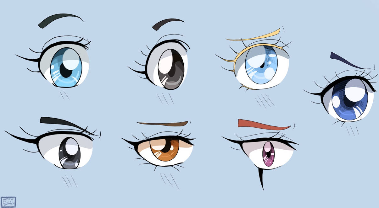 Oc Eye Types Oc eyes by MissSypher on DeviantArt