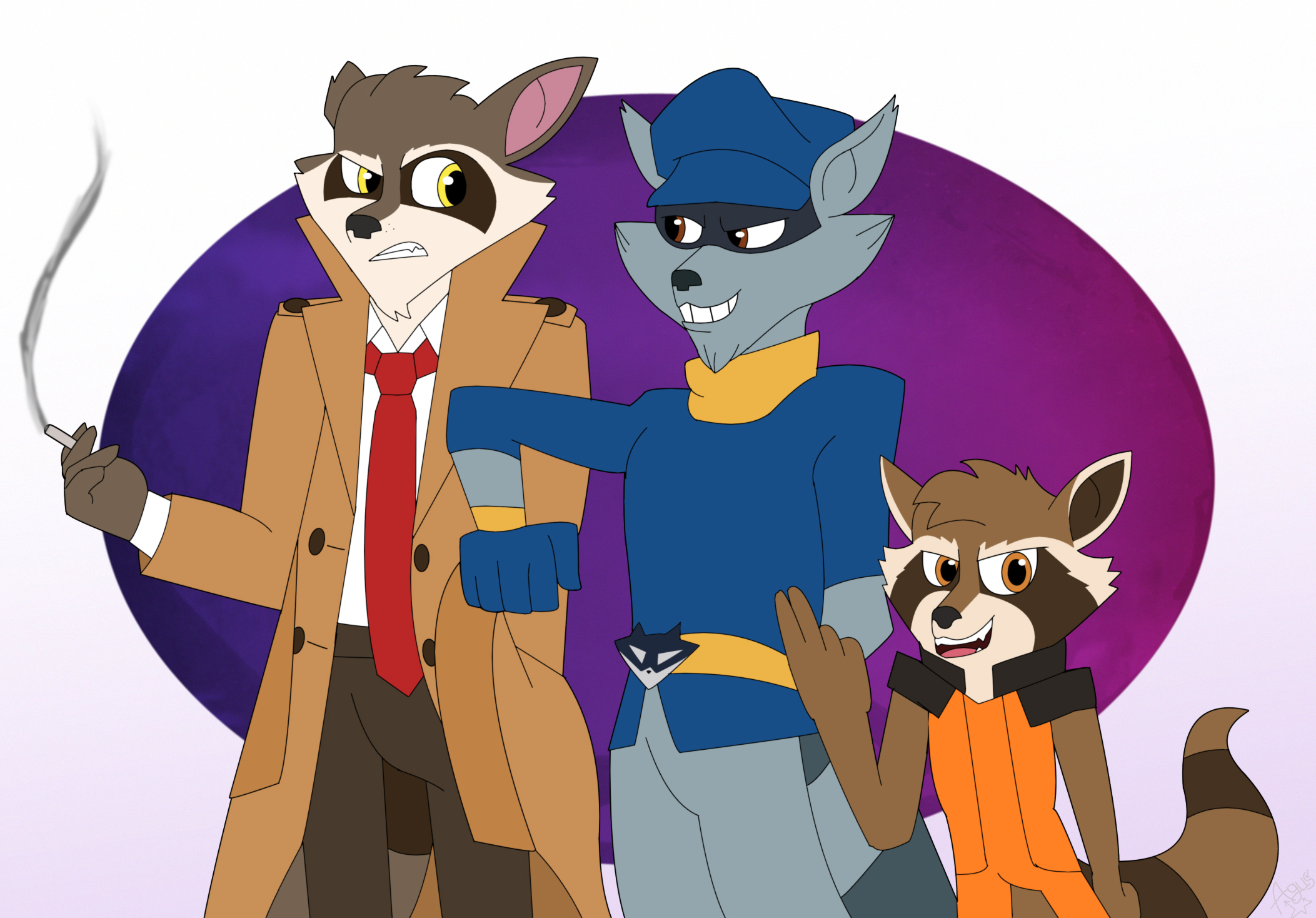 Deviantart Racoon Raccoon Reunion by AgusTheLatinFurry on DeviantArt