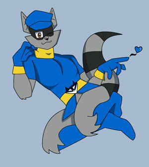 Sly Cooper babygirl pose