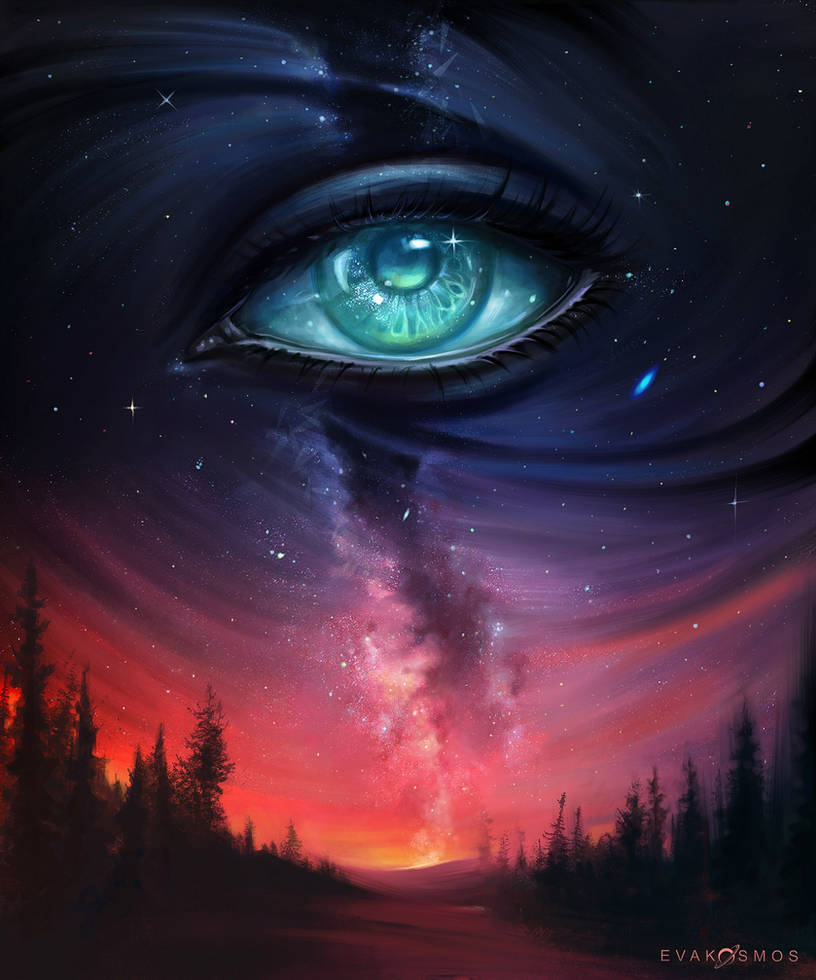 Gaze of space by EvaKosmos Gaze of space by EvaKosmos