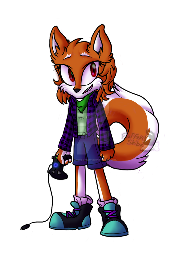 Sheebz in the Style of Sonic by FidgetFrenzy on DeviantArt