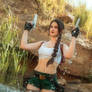 Cosplay Lara Croft. Tomb Raider III