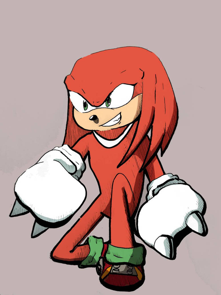 Knuckles Doodle by JLHardeman on DeviantArt
