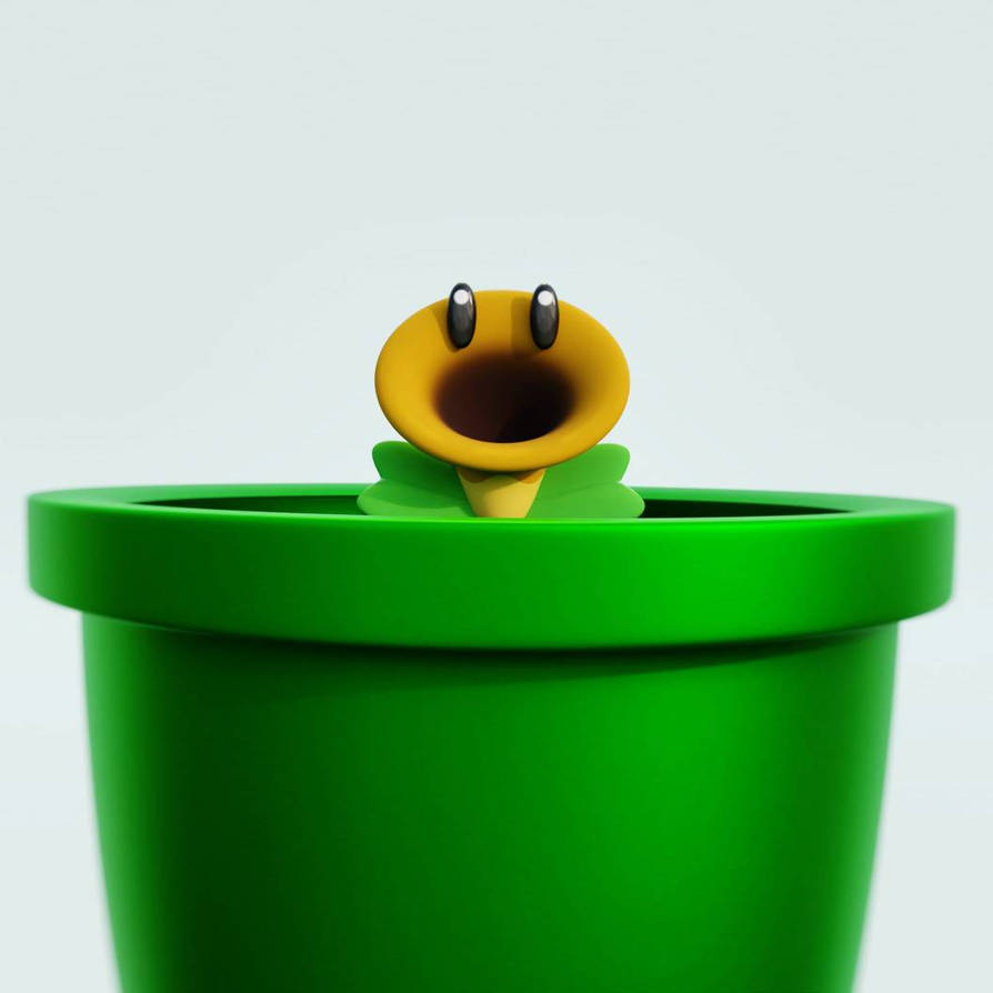 Mario Flowey Mario Flower by JLHardeman on DeviantArt