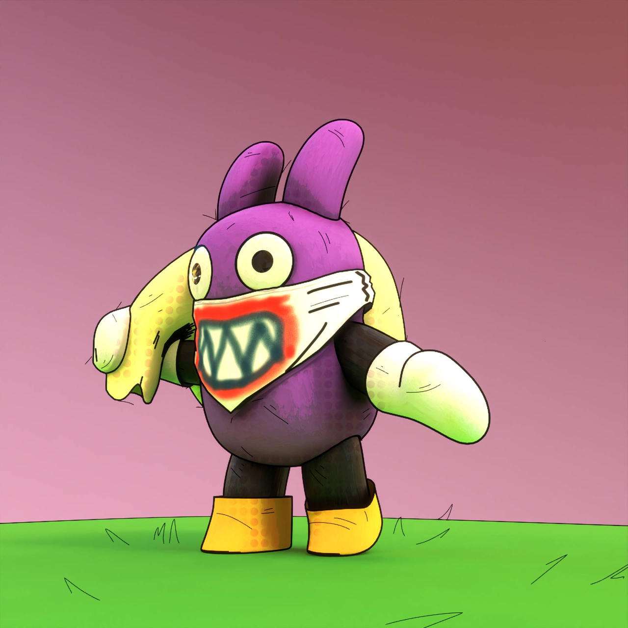 Nabbit 3d Art By JLHardeman On DeviantArt nabbit-3d-art-by-jlhardeman-on-deviantart