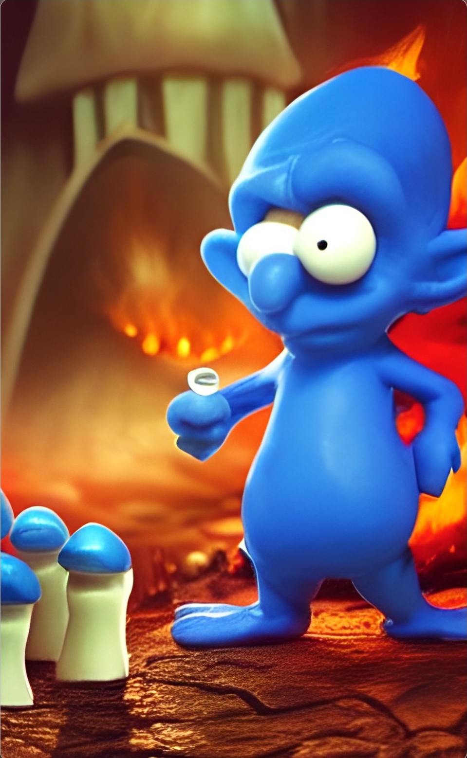 Smurf cat by NOBELx001 on DeviantArt