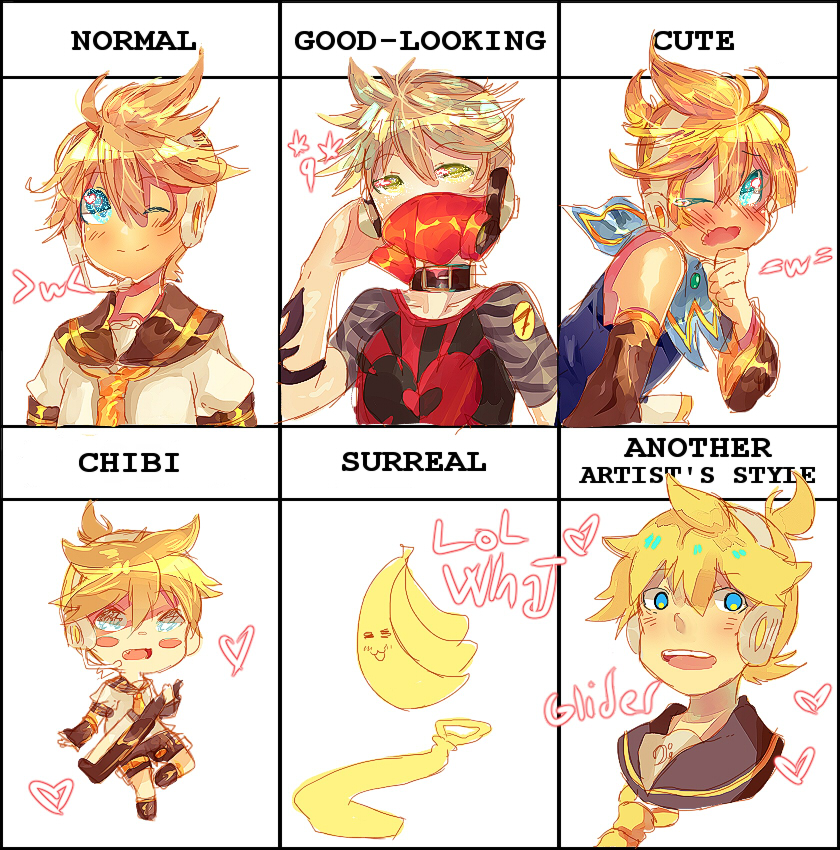 Pixiv's style meme with Len!!!