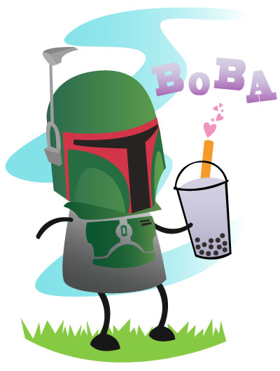 Boba likes Boba