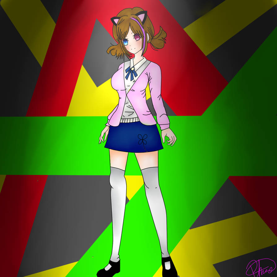 Dangan Ronpa Oc by PickledGrapes on DeviantArt