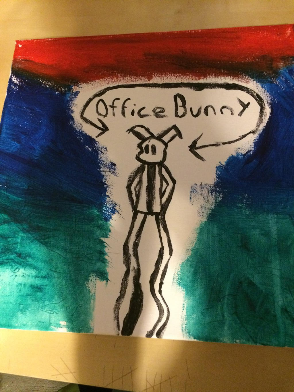 Office Bunny by MCFireBender on DeviantArt