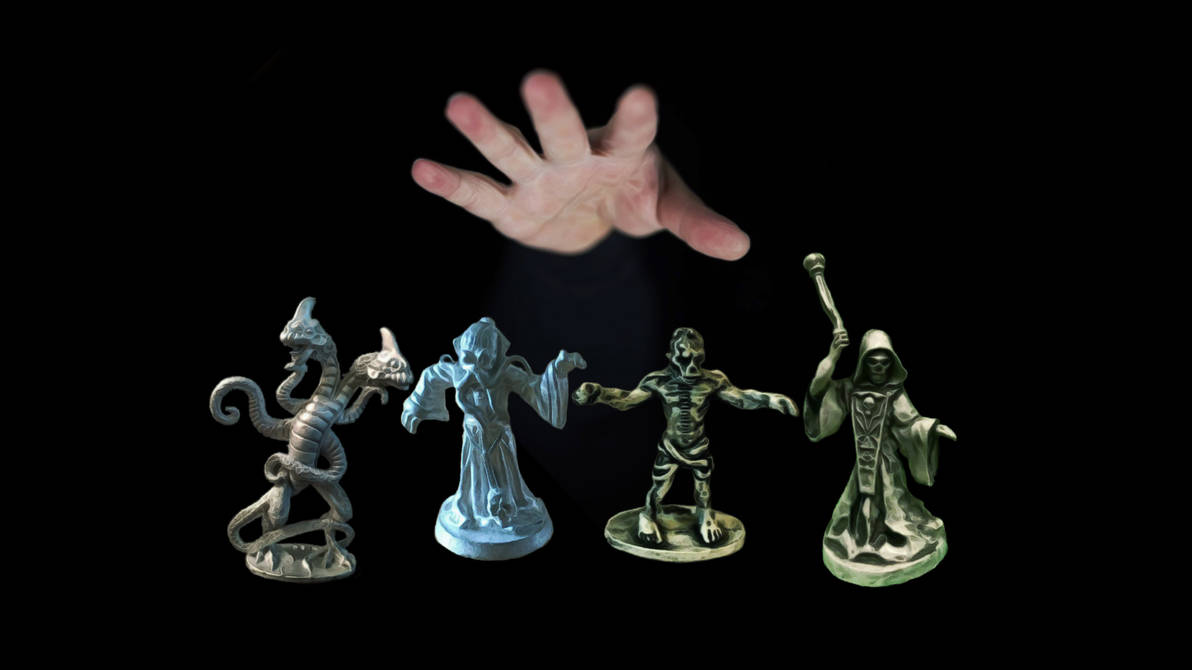 Stranger Things 1-4 : DnD monster miniatures by CommonThreads on DeviantArt