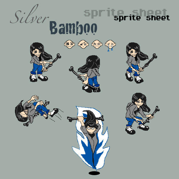 Silver Bamboo Sprite Sheet by silverbamboo on DeviantArt