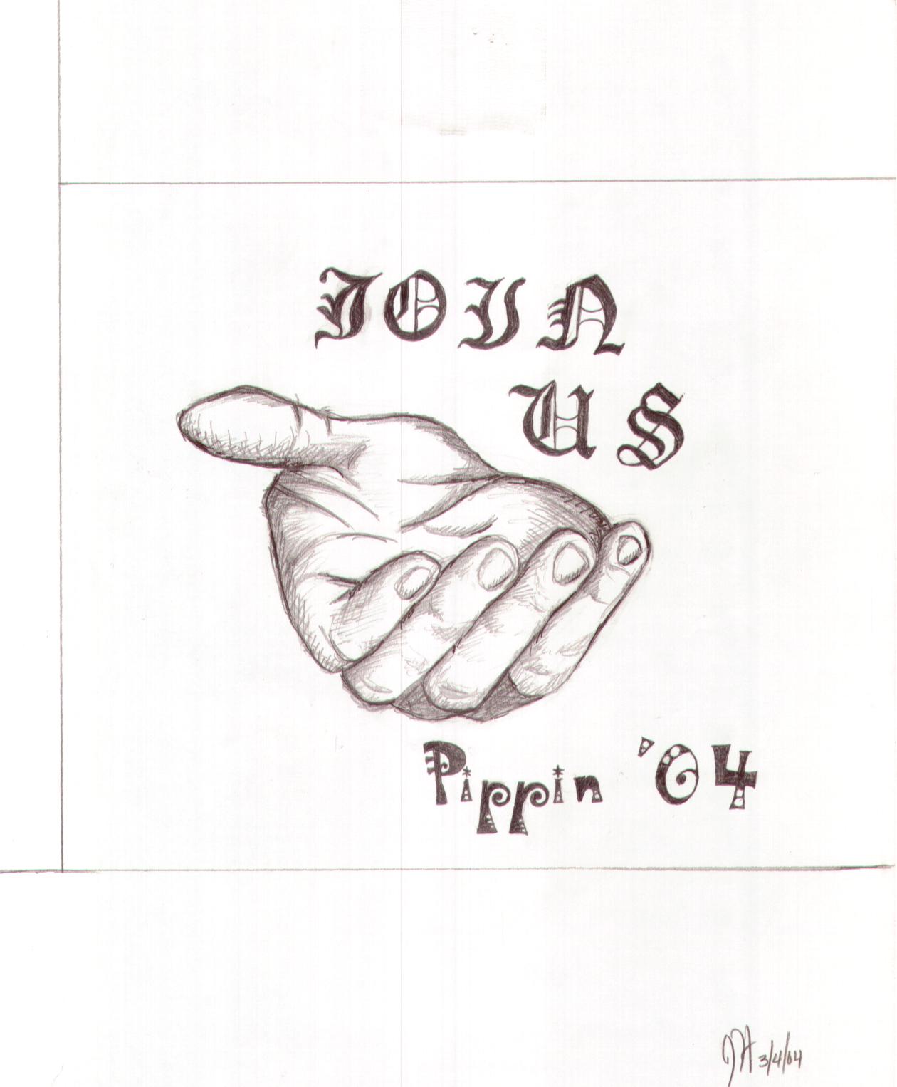 Pippin logo sketch