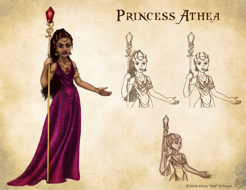 Princess Athea Character Sheet