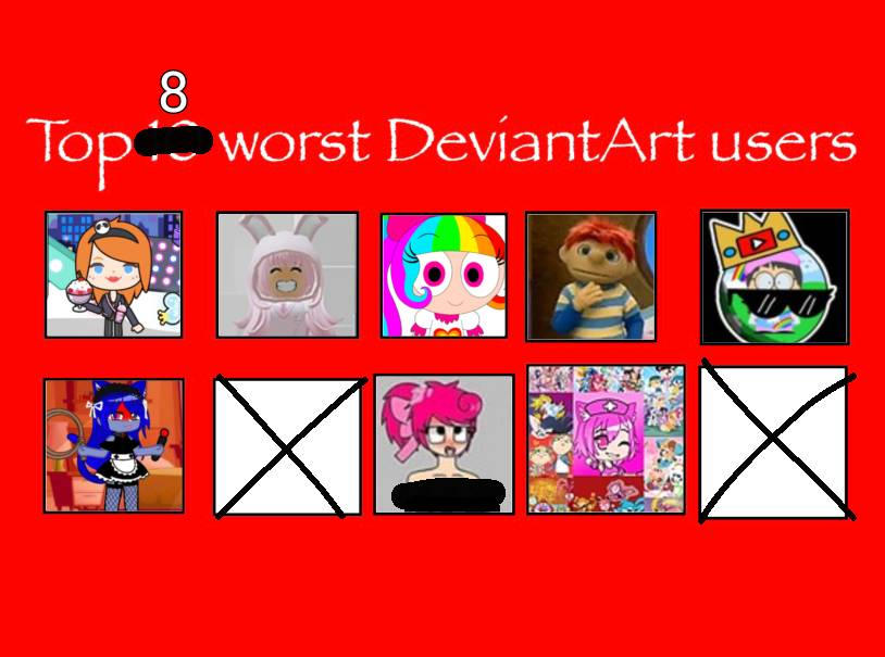 Top 8 Worst Deviantart Users By Drawship0412 On Deviantart Top 8 Worst Deviantart Users By Drawship0412 On Deviantart