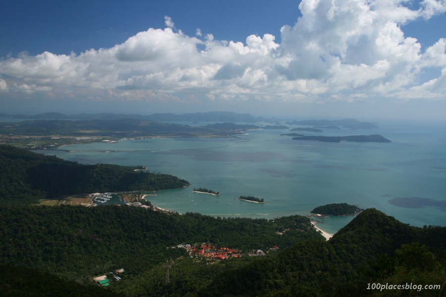 View from the Langkawi Sky Bridge