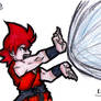 Dragon Ball - SSJ God Goku (Kamehameha) - Doodle