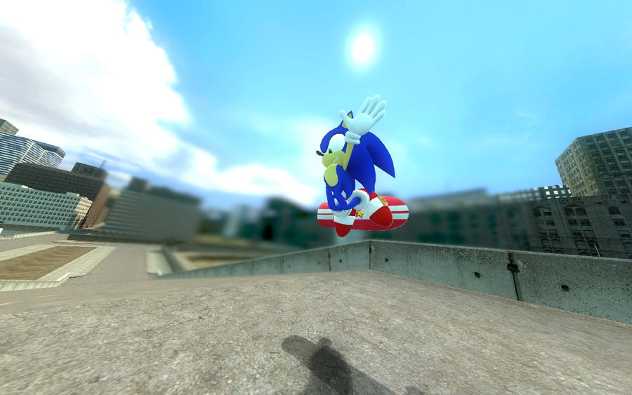 Garry's Mod: Sonic. Final version by RaychelInuzuka on DeviantArt