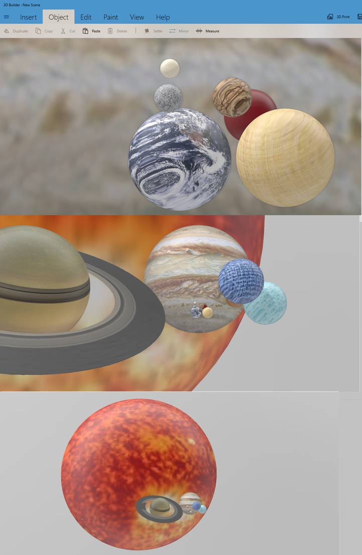 Solar System Model by hiroizmeh2 on DeviantArt