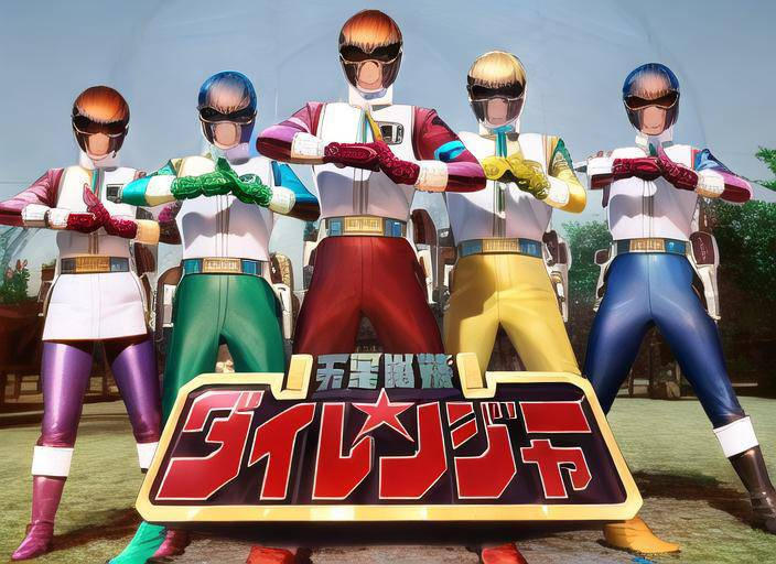 Dairanger - Anime Version by BloomAUTTP on DeviantArt