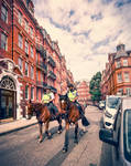 London today... Mounted Branch Police by angevla
