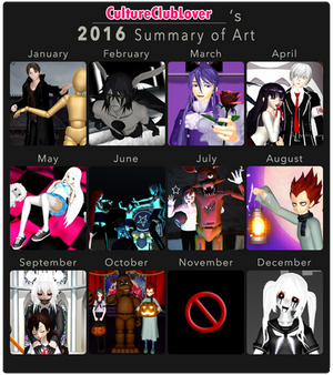 2016 Summary of Art - CultureClubLover