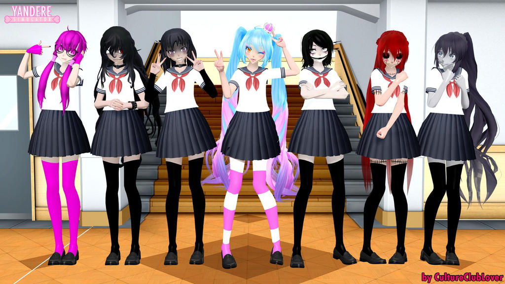 Update of the 1st YanSim OCs by CultureClubLover on DeviantArt