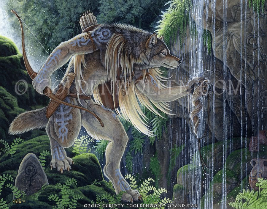 Sacred Waters by Goldenwolf