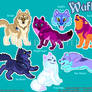 Wuffies Stickers