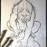 Gravestone Werewolf Patreon Coloring Page